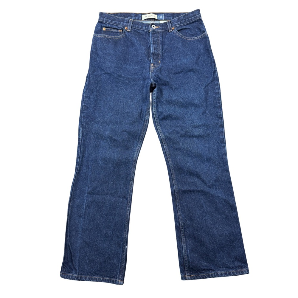 Y2K Gap Bootcut Jeans Womens 12 Ankle Dark Wash Indigo Denim Western Cowgirl
